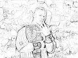 Coloring Pages Cena John Print Comments sketch template