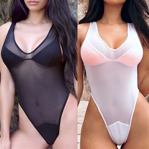 sexy  piece swimsuit women swimwear   unpadded