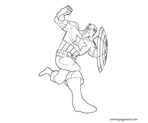 captain america shield coloring pages  printable coloring pages