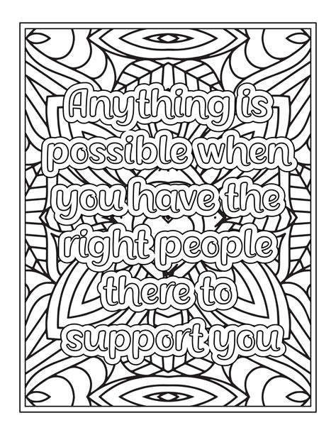 friend quotes coloring book quotes coloring page  vector