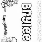 Coloring Brylee Brooke Pages Name Hellokids sketch template