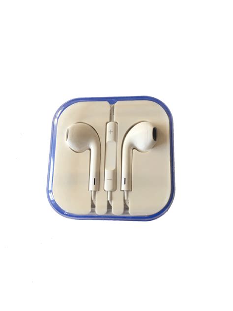 apple earphones white boxed