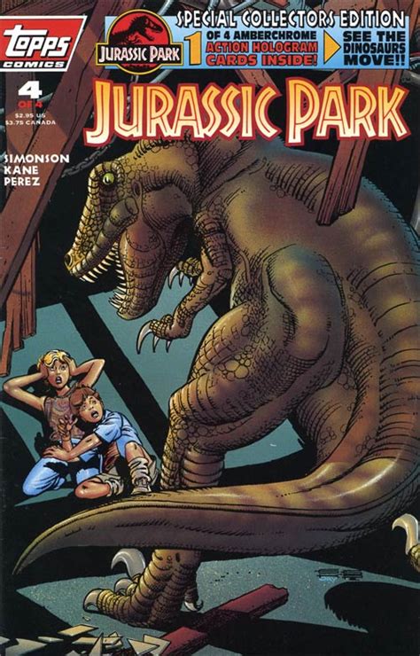 Pop Culture Shop Jurassic Park Comic Book Dinosaurs