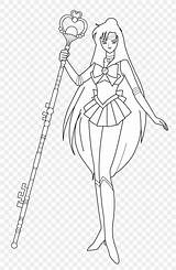 Sailor Moon Pluto Drawing Coloring Line Book Save sketch template