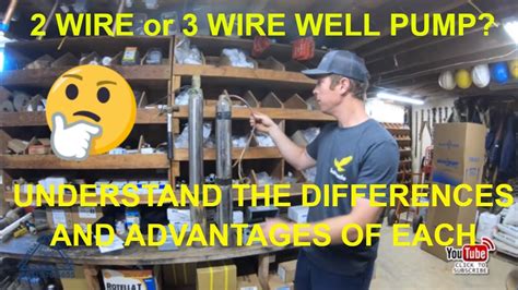 wire   wire submersible  pump motor wiring differences explained youtube