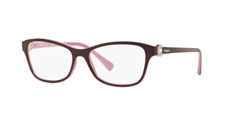 Vo5002b Shop Vogue Pink Purple Butterfly Eyeglasses At