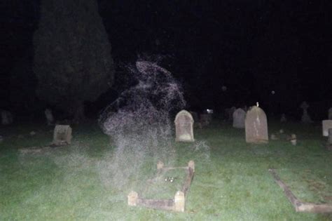 Grim Reaper Ghost Spotted In Haunted Cemetery Daily Star