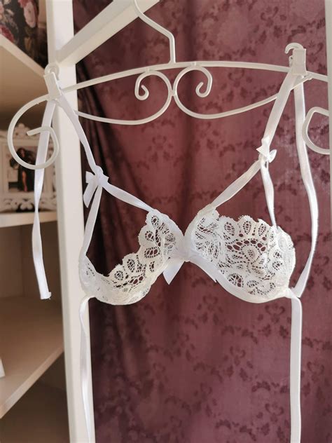 sexy white bride lingerie set erotique wedding lingerie crotchless see