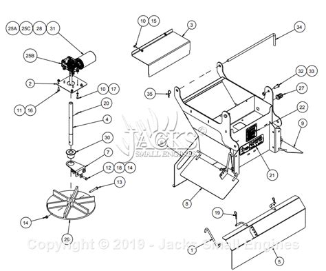 meyer  dual electric parts diagram  pv  dme spinner assembly