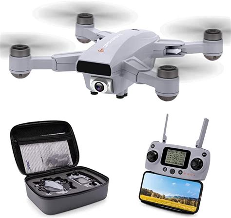 amazoncom gps drone   hd camera  video mins long flight time drones  adults