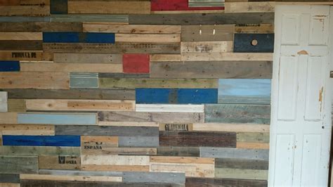 Recycled Pallet Wall Recycled Pallet Pallet Wall Wood