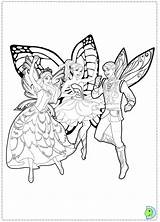 Mariposa Barbie Coloring Fairy Princess Dinokids Print Printable Close Coloringhome sketch template