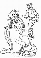Tangled Coloring Pages Printable Kids Print Cool2bkids sketch template