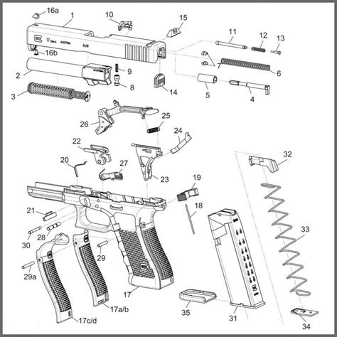 glock  parts diagram