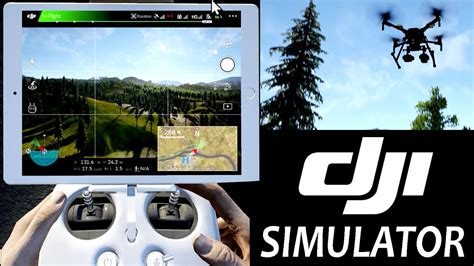 dji drone flight simulator       pilot youtube