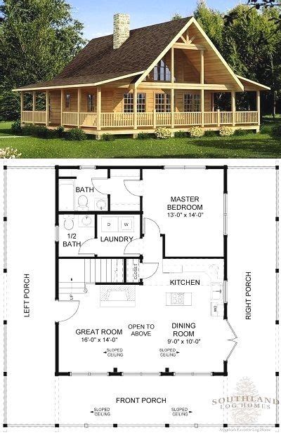 log home plans  brunswick home plan