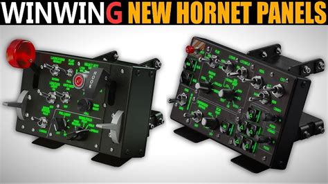 product review winwing fa  hornet takeoff combat ready button box