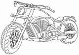 Coloring Motorcycle Pages Motorbike Printable Harley Davidson Print Colouring Drawing Police Sheets Kids Boys Logo Motorcycles Color Sheet Pdf Getcolorings sketch template