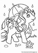 Colorat Poney Ploaie Plansa Planse Tigrisor Litte Picaturi Educationalcoloringpages Ponies Desene Colorir Copii Pony2 sketch template