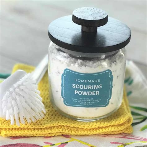 homemade scouring powder one essential community