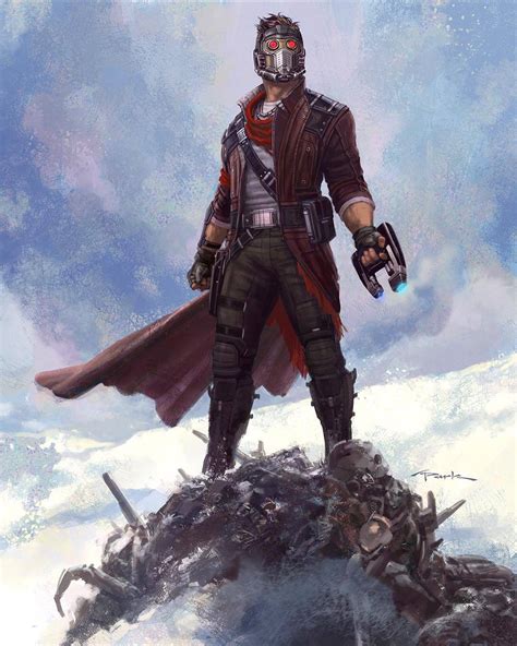 star lord  mantis concept art  guardians   galaxy vol