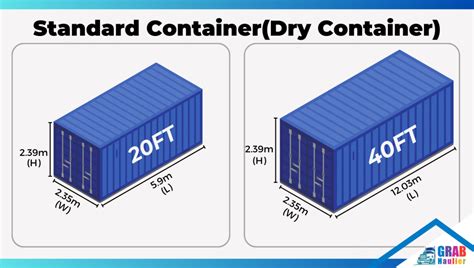 shipping container types sizes  dimensions grab ha vrogueco