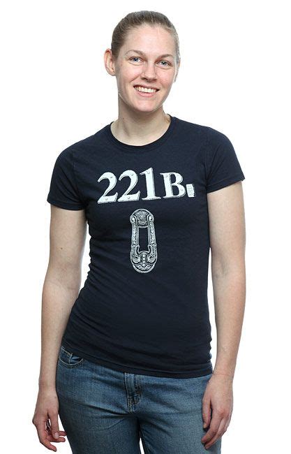 221b ladies tee geeky clothes navy blue t shirt shirts