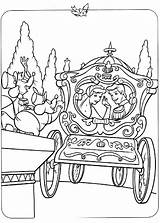 Cendrillon Carrosse Princesse Carosse Cinderella Colorier Charmant Satisfaisant Amusant Ko Azcoloriage sketch template