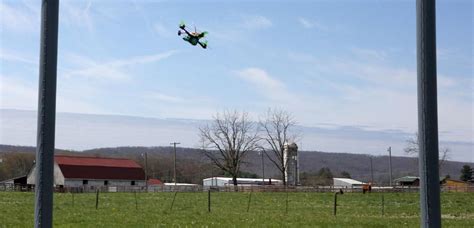 wondering   netted structure     virginia techs drone park virginia