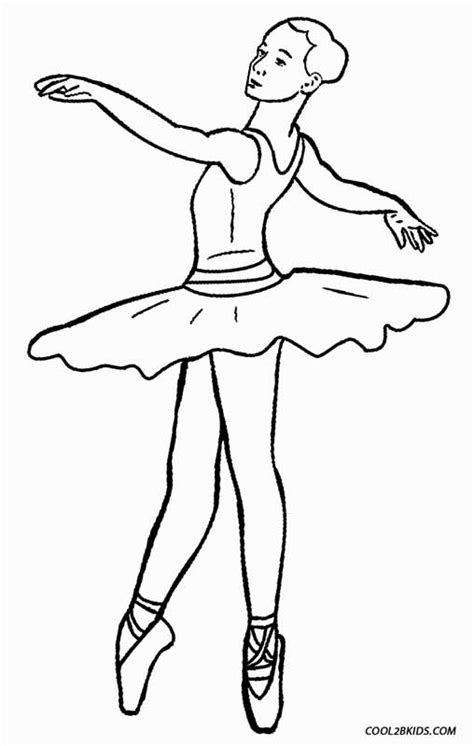 printable ballet coloring pages  kids coolbkids