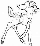 Bambi Walt sketch template