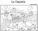 Fattoria Animali Disegno Mammafelice Degli Stampare Colora Bosco Tanti sketch template