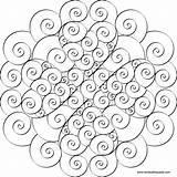 Mandala Coloring Swirl Pages Heart Color Paste Eat Don Printable Swirls Donteatthepaste Print Drawings Patterns Pattern 1600 Transparent Format Hearts sketch template