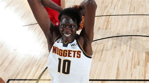 bol bol stars  nuggets debut nba news sky sports