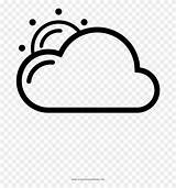 Cloudy Coloring Partly Clipart Printable Pinclipart Book Report Webstockreview sketch template