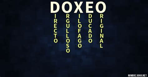 significa doxeo