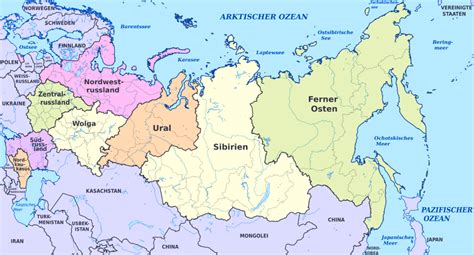 karte von russland russland karte  wissenswertes