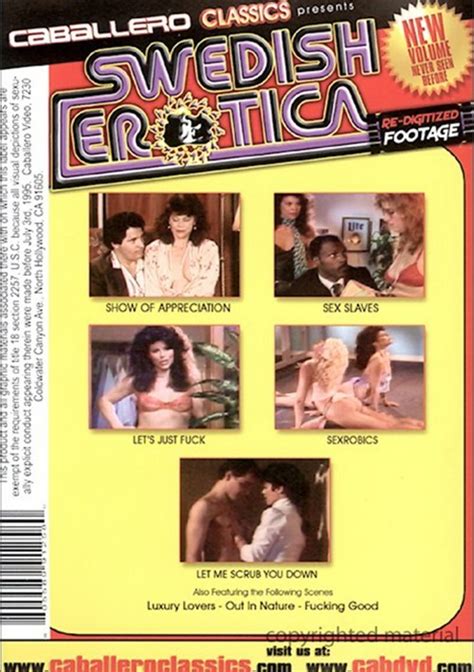Swedish Erotica Vol 76 Caballero Home Video Adult Dvd Empire