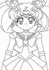 Coloring Sailor Pages Moon Mini Camping Popular Lineart Introduced Coloringhome sketch template
