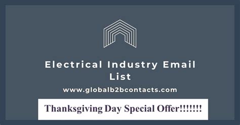 electrical industry email list posts  jessica francis bloglovin
