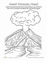 Volcano Volcanoes Worksheets Worksheet Geography 화산 Luau Shaker Jar Designlooter sketch template