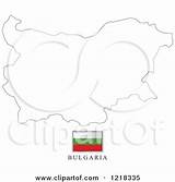 Outline Flag Bulgaria Illustration Map Clipart Royalty Lal Perera Vector 2021 sketch template