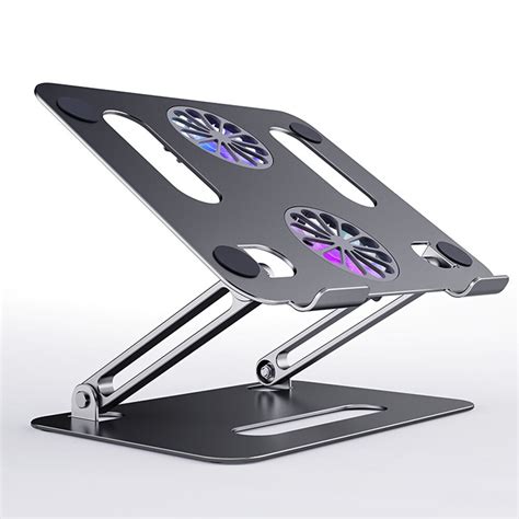 aluminum alloy laptop stand tablet stand laptop cooling pads  cooling fans