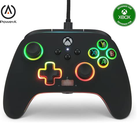 powera spectra infinity enhanced wired controller  xbox series xs gamepad wired video game