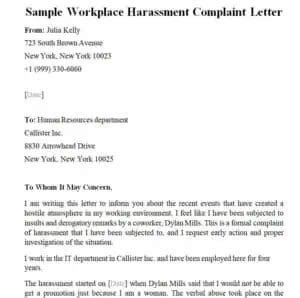 professional complaint letter templates formats word excel fomats