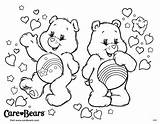 Care Bears Pages Coloring Colouring Bear Cousins Choose Board sketch template
