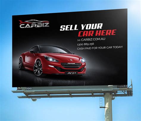 billboard design  car company  behance