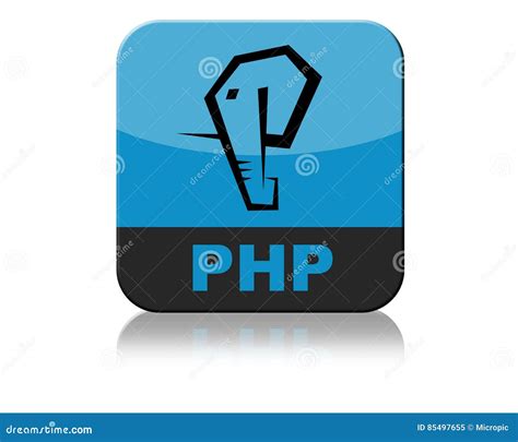 php logo icon tab stock image cartoondealercom
