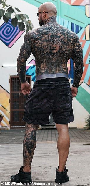 arizona man spends 15 000 having his whole body tattooed daily mail