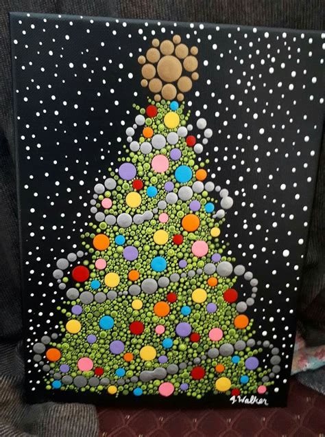 pin  ashley  mandalas christmas dot art dot art painting dot